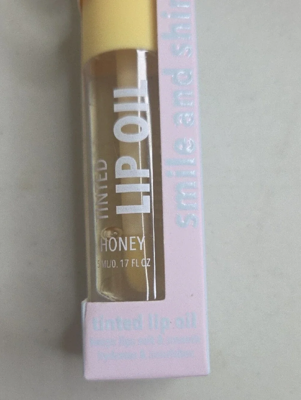 Tinted Lip Oil - Honey Glow Yellow